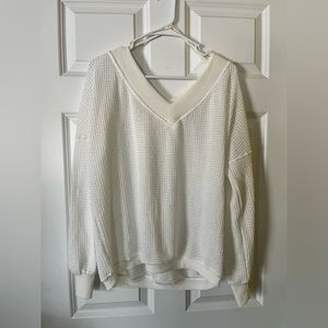 White Wishlist Sweater